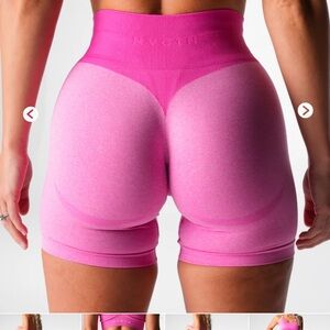 NVGTN shorts, pink, NWOT